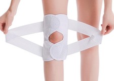 SUJAYU Knee Brace for Women Men Braces Pain, Large, White