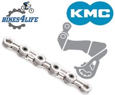 Image of KMC X10SL Silver 10 Speed Cycle Bike Chain 114 Links X10 Super Light