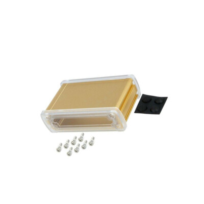 ALUG704GD060-C Gehäuse: universell X: 113,7mm Y: 69mm Z: 35,2mm gold UL94V-0 GAI