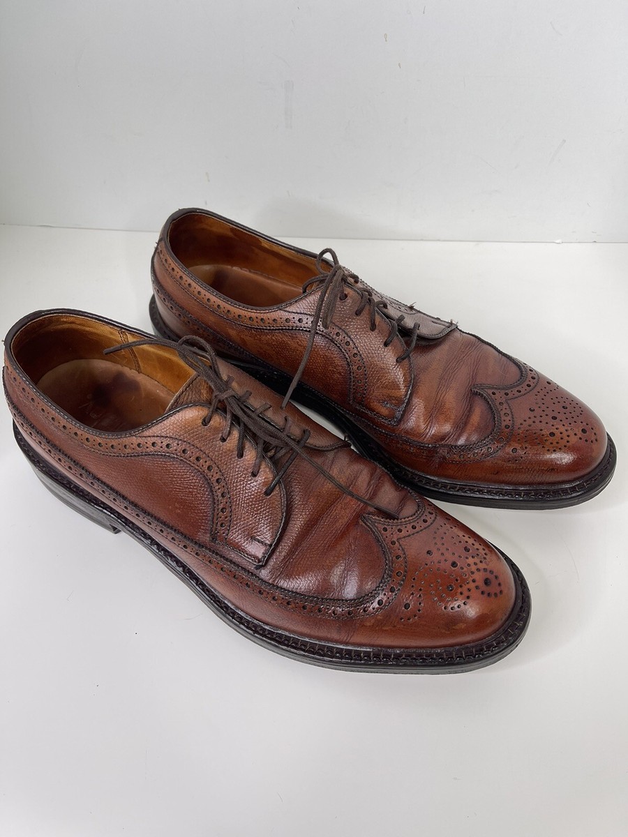Men\'s Footjoy Wingtip Dress Shoes Vintage FootJoy Classics White Leather Brogue Wingtip Golf  main image 3