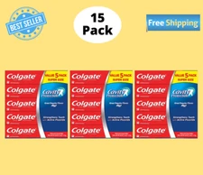 Colgate Cavity Protection Toothpaste with Fluoride 15pk 8ozReg Flavor NoShipToCA
