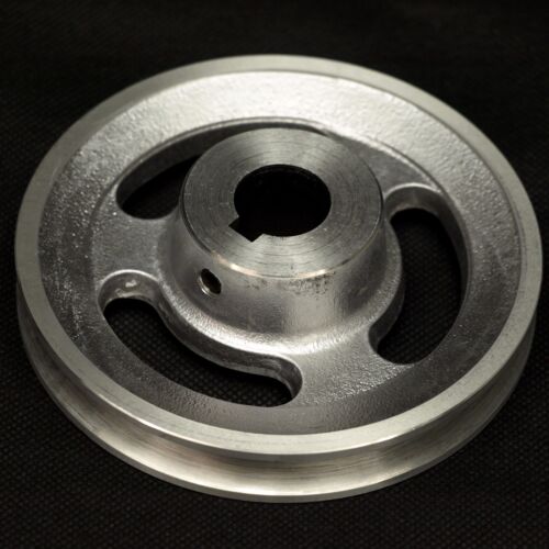 Aluminium V Pulley 1 Groove A / SPA 4.1/4" - 6.0" / 100mm - 150mm VEE PULLEY - Picture 1 of 24