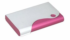 Taschenapotheke Homöopathie Alu Etui für 9 Globuli Röhrchen Welle rot