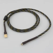 USB Type C Cable HiFi USB Type A To C Audio Data Cable for DAC Mobile Tablet