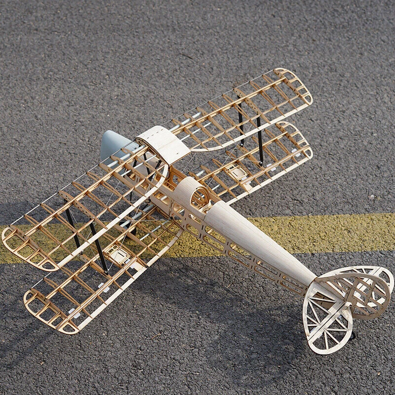 DIY Havilland DH 82 Tiger Moth Wood Plane Airplane Kit Wingspan 102cm Model Toy - Image 2 of 4