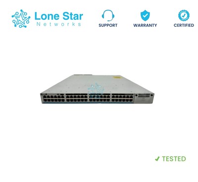 Cisco C9300-48UN-E 9300 48-port 5G Modular Uplinks, UPOE, Network Essentials