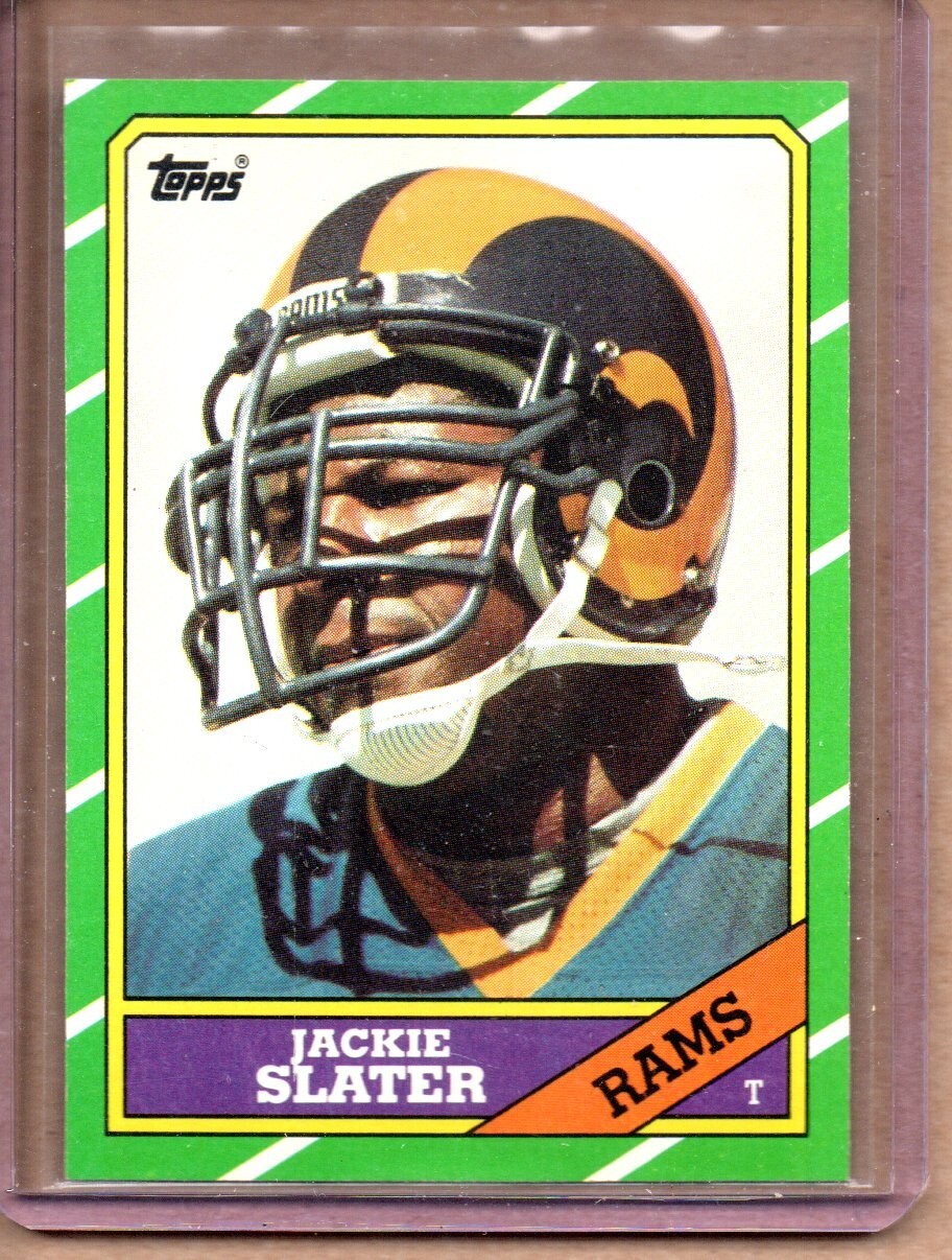 1986 TOPPS JACKIE SLATER #85 (NM-NM/MT )