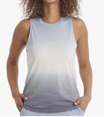 NWOT - Splendid-Peri Dip Dye Jersey Cotton Crew Neck Tank Top- Size Medium