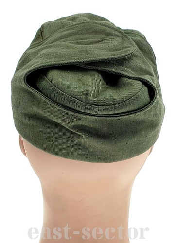 NVA DDR Vintage Field Hat & Badge Cap Beret East German Army Cold War Soviet 57 - Picture 5 of 9