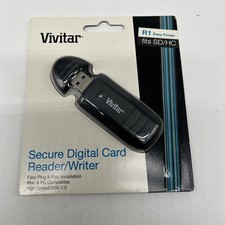Vivitar Secure Digital Card SD Reader Writer MAC PC