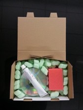 Cabrio Verdeck Heckscheiben PVC Scheiben Politur Paste inkl. Polierschwamm + EBA