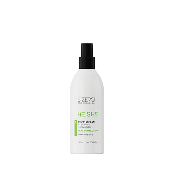 6.ZERO - SPRAY LISCIANTE TERMOPROTETTORE  200ML