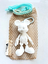 Baublebar x Disney Sports Edition Mickey Mouse Bag Charm White NWT