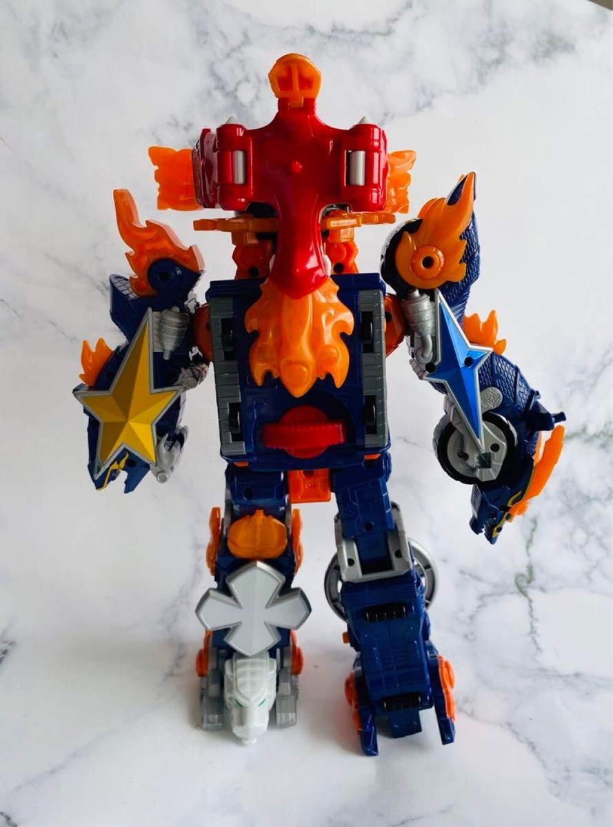 忍者戦隊DX NINJIA MEGAZORO Legacy Ninja Megazord vs 1995 DX Ninja Megazord/Kakure