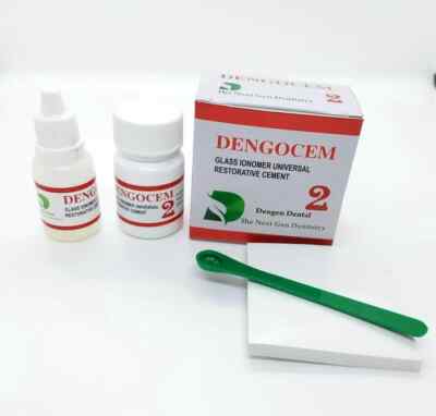 Permanent White Cement For Filling Cavity Fixing Loose Cap Restoration Dental