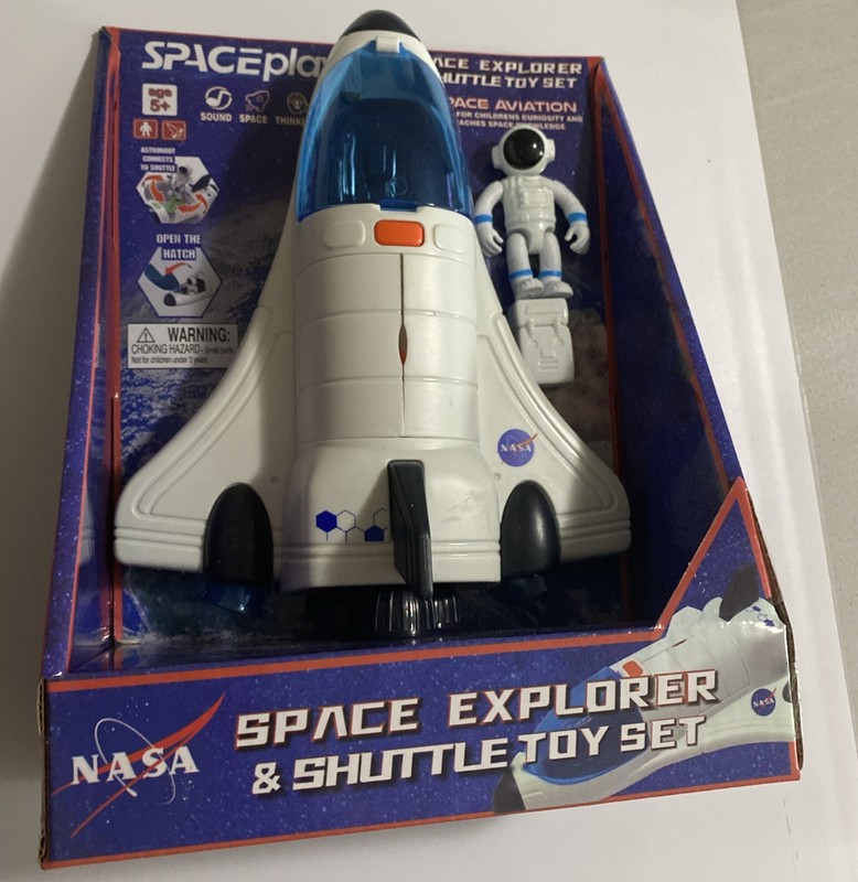 Spaceplay Space Shuttle Explorer & Shuttle Toy Set