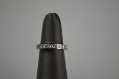 Diamond Platinum Eternity Band 1.25 Carat Ring - Retail $5,500