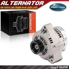 Alternator for Toyota Land Cruiser 99-02 Lexus LX470 98-02 100A 12V CW 6-Groove