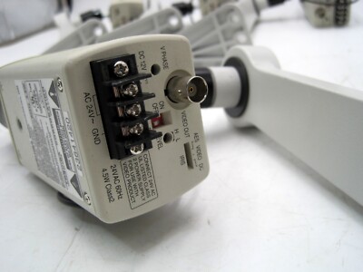 Set 4-Toshiba CCD Color Camera IK-6400A+Pelco Mount+Honeywell