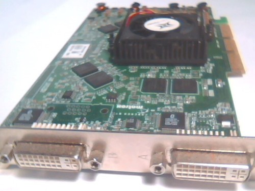 Video Graphics Card AGP MATROX PARHELIA 256MB PH-A256 4X/8X 7082-0401 REV A DUAL - Bild 3 von 7