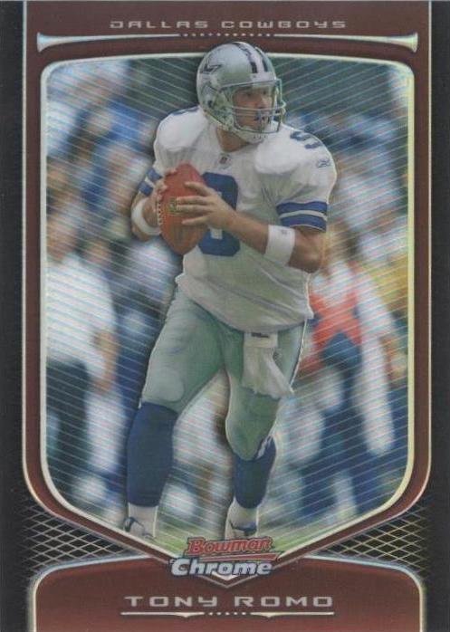 2009 Bowman Chrome - Tony Romo #4 Refractor for sale online | eBay