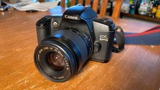 Canon EOS Rebel G 35mm Film Camera w/ Canon 35-80mm Lens Working with Strap