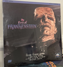 The Evil of Frankenstein 1964 LD Laser Disc Laserdisc New factory Sealed