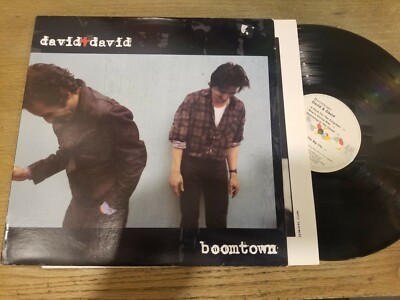 David + David - Boomtown - LP Record   EX VG+