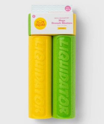 NEW Sun Squad 2 Pack Max Liguidator Mega Drench Blasters Age 6+