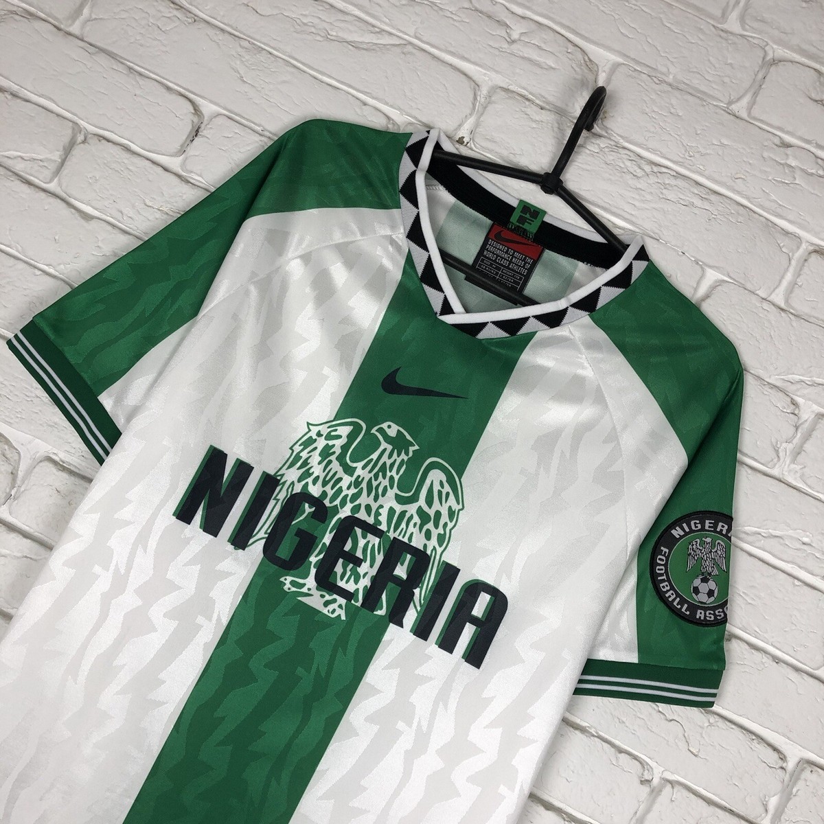 Retro Copy Nigeria national team 1996 Away jersey Size M men's