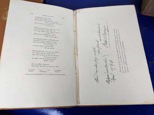 Six Volumes Works Of Robert Burns 1877-1879 Poetry William Paterson - Bild 4 von 12