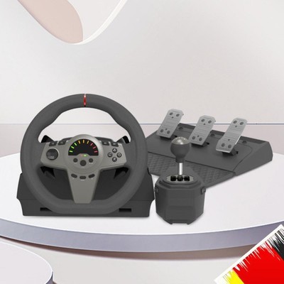 Gaming Steering Wheel 270 Degree Driving Wheel for PS4 Xbox One Xbox Series X/S