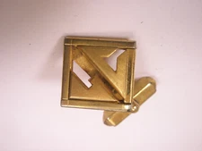 LC Monogram Initials SWANK SINGLE Vintage Cuff Link replace lost/broken zk02