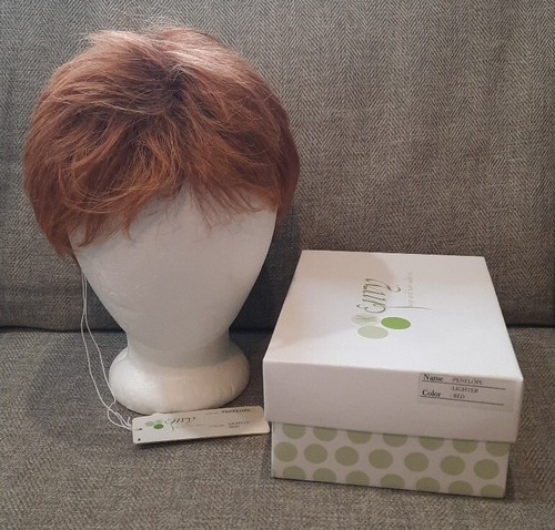 Envy Penelope Lighter Red 100% Kanekalon Fiber Wig Brand New In Box