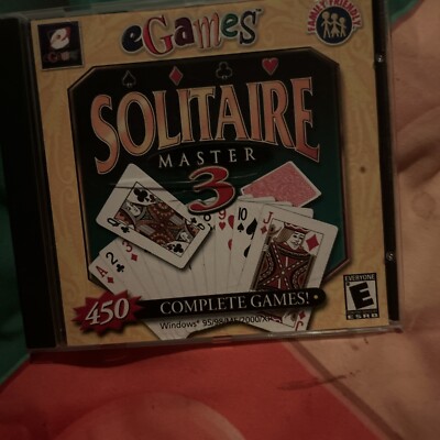 Solitaire Master 3 (PC WINDOWS SPIEL) - Sehr guter Zustand