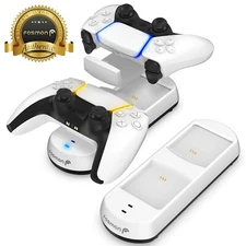 PS5 DualSense Controller Fast Charging Station Dock Stand USB Cable Charger Base