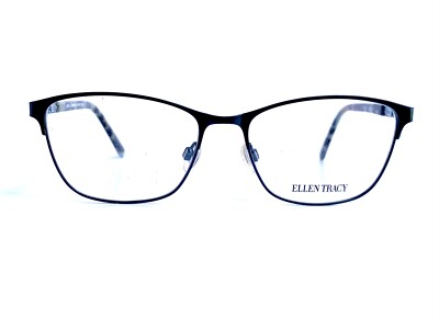 New Ellen Tracy Cat Eye Green Metal Eyeglasses 53 16 135 Cordoba Teal