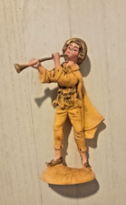 Cuerno de Pastor Piper Boy Vintage Italia Belén Repuesto Navidad Usado en Excelente Condición