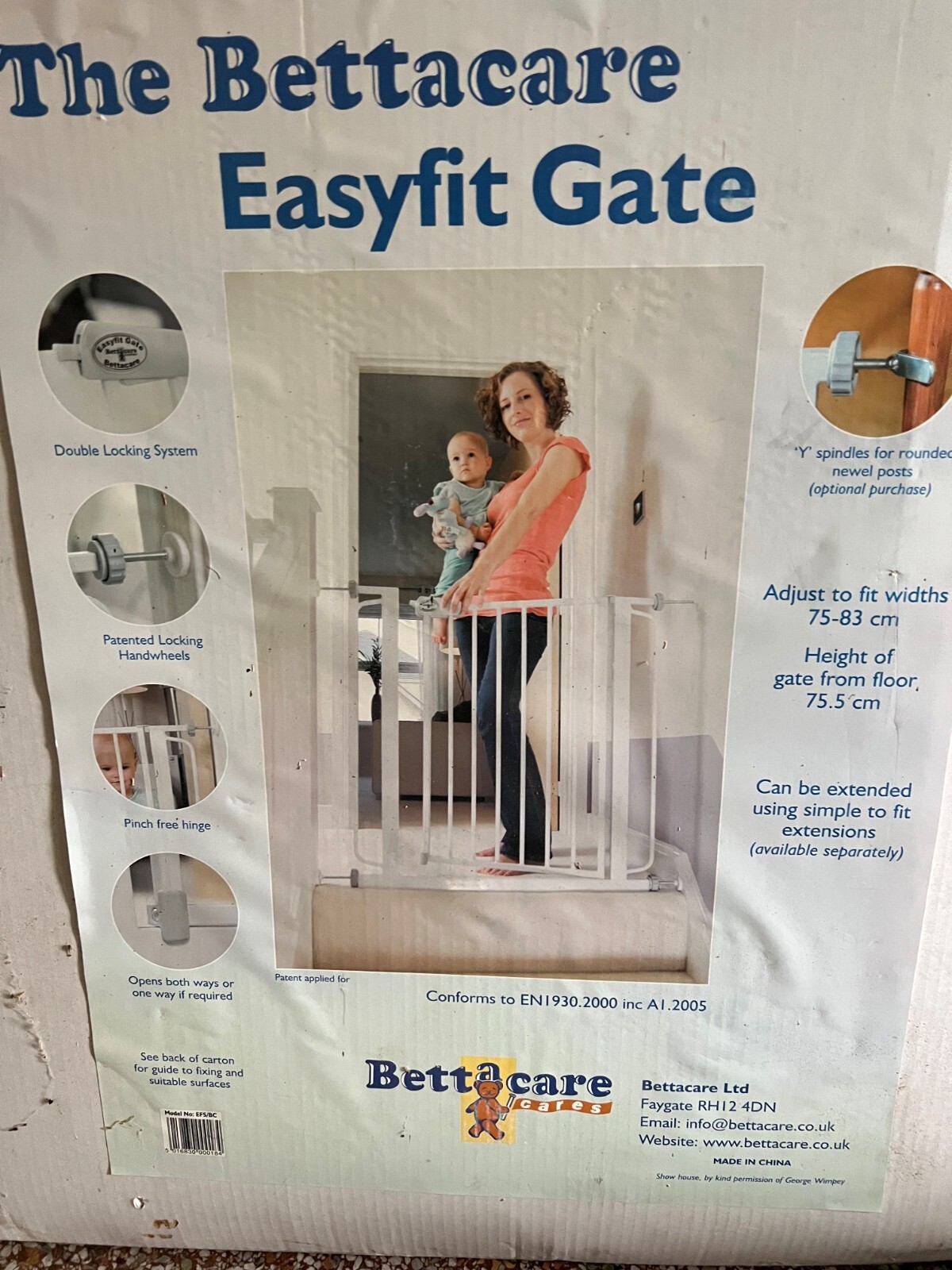 Bettacare Easyfit Stair Gate eBay