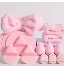 15 Pc makeup puff/blender set