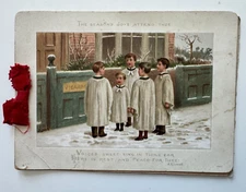 Vintage Christmas Greetings Poems Illustration Booklet HM Rosenblatt & Co
