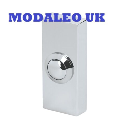 Byron 2204BC Wired Doorbell Bell Push Chrome- 2204BC - Picture 3 of 3