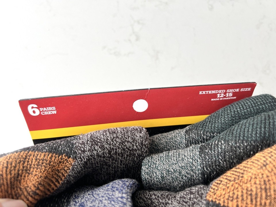 Dickies Dri-tech Performance Work Socks Men Size 12-15 Heathered ...