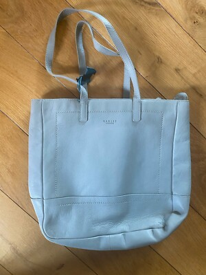Radley London Ledertasche in grau, unbenutzt, neu, TOP