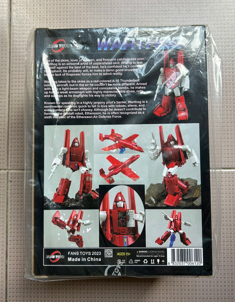 FansToys FT54 FT-54 WARTHOG G1 MP Powerglide Transform Action