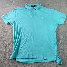 Polo Ralph Lauren Men's XL Polo Shirt Light Blue Short Sleeve 