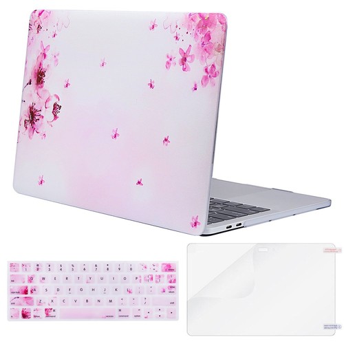 Rubberized Coated Case for Macbook Pro 13 15 Touch Bar New +KB Cover+Screen Skin - Picture 116 of 135