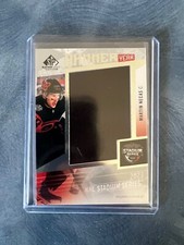 2023-24 SP game used hockey MARTIN NECAS banner year BYSS-MN