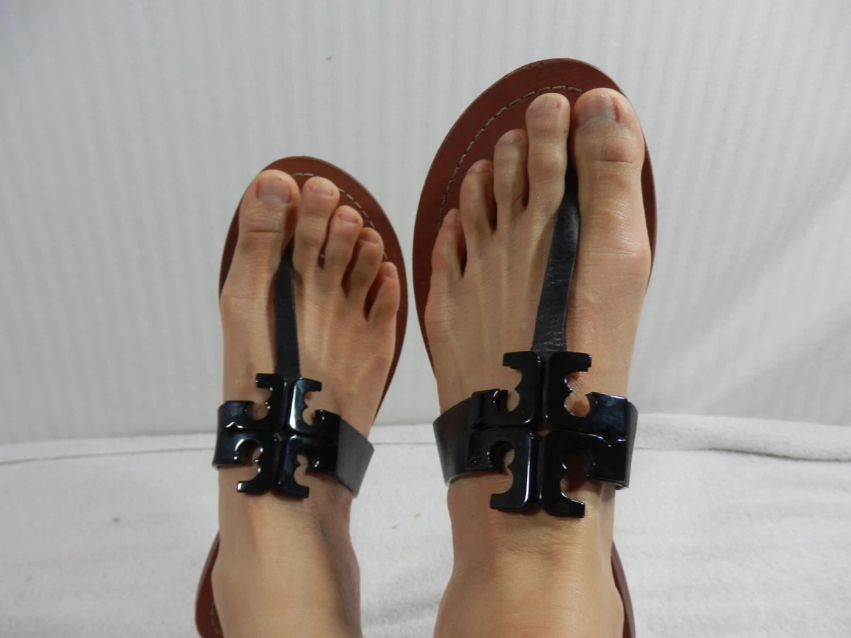 Tory burch moore flat thong sandal sale