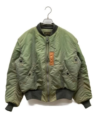 BUZZ RICKSON'S                    Early model number 90's MA-1 jacket olive 8310